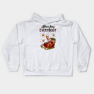 Beer For Everybody Funny Christmas Sweater Kids Hoodie